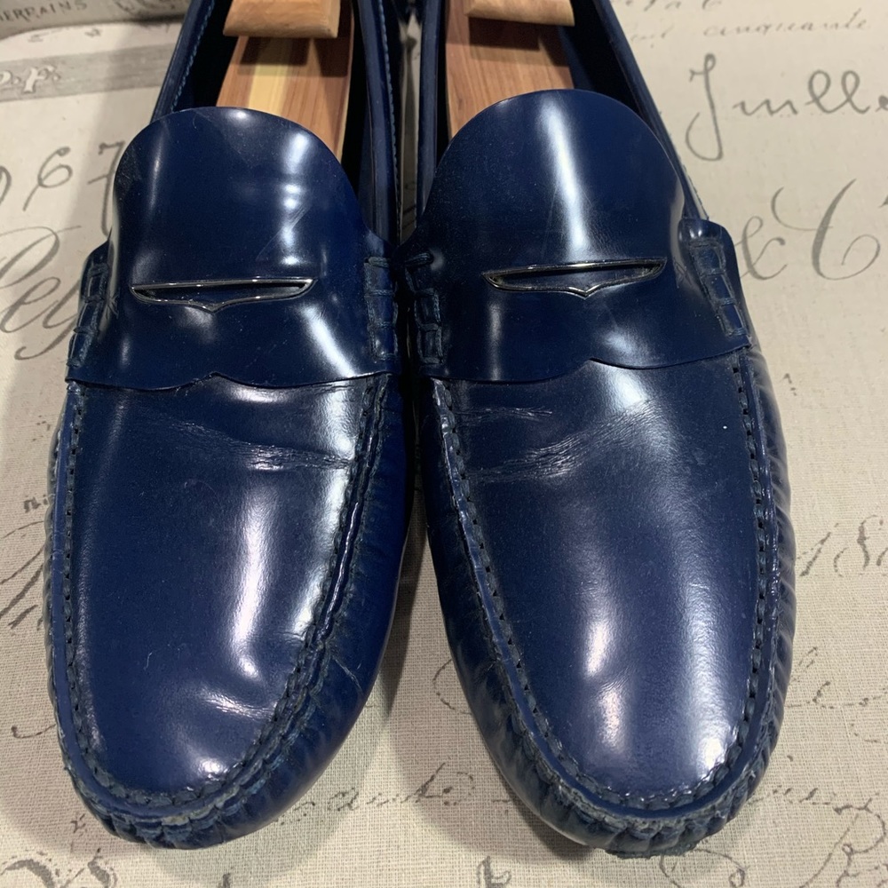 Louis Vuitton Shade Moccasins Marine Blue SOLD